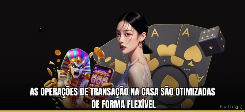 Cassino ao vivo da Howlingpg com dealers reais